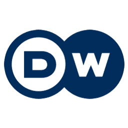 DW TV channel logo - Premium channel available on COTT.TV hotel IPTV system