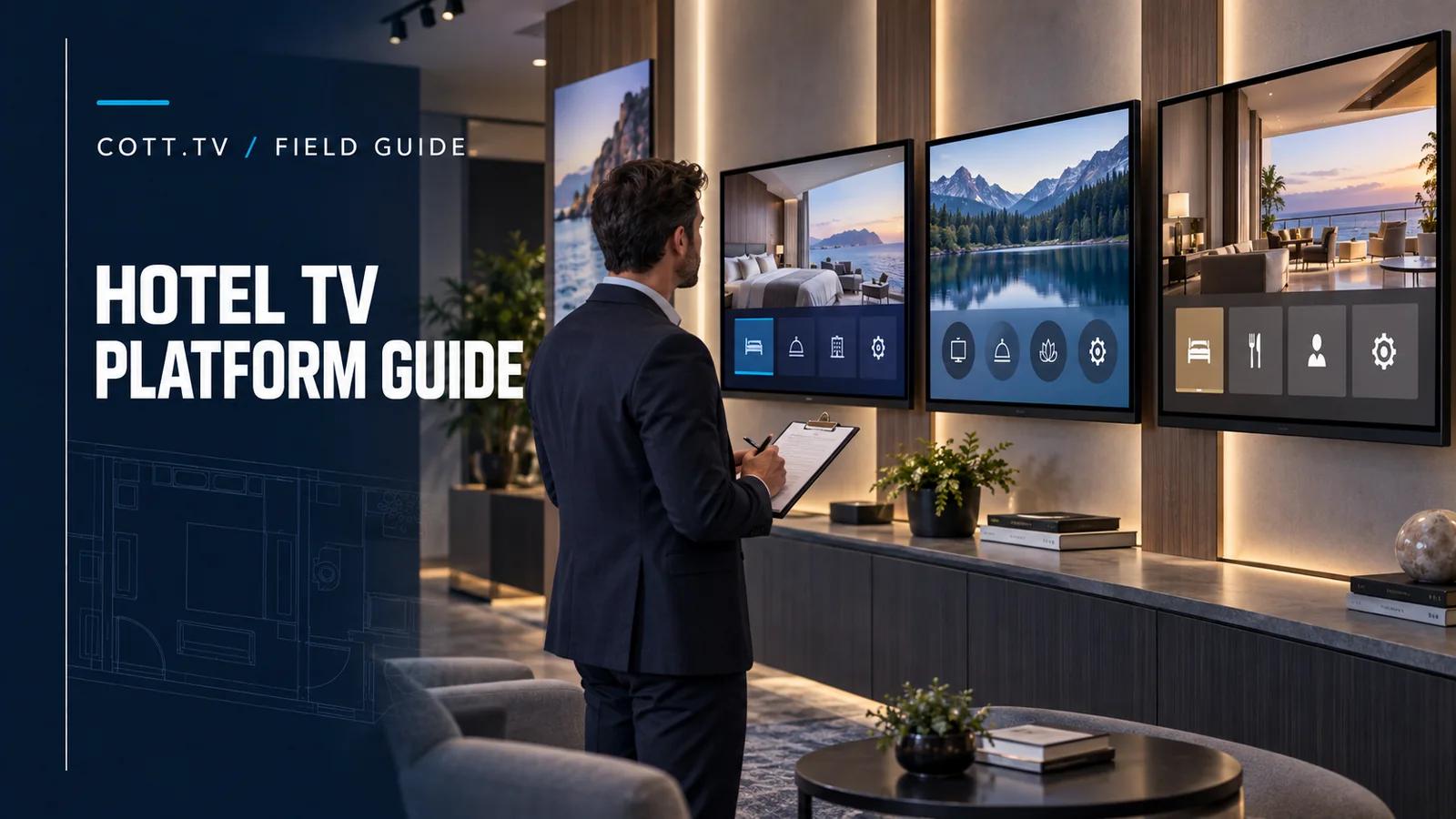 Hotel-TV-Plattformen im Vergleich: webOS, Tizen, MediaSuite und verwaltetes Android