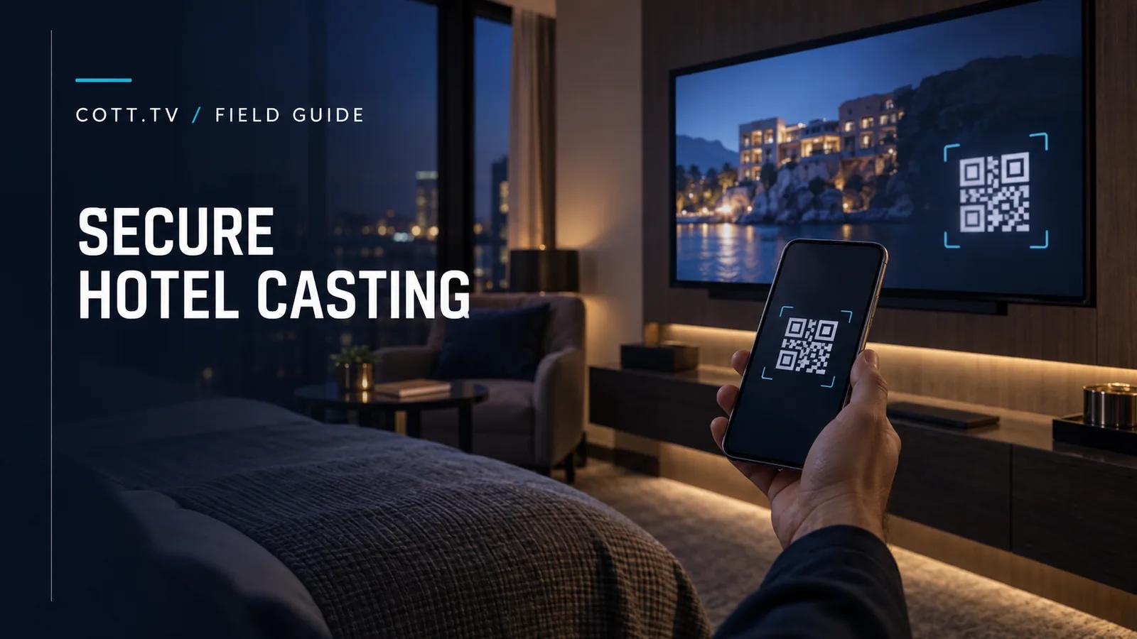 Secure Hotel Casting in 2027: AirPlay, Google Cast and Checkout Privacy