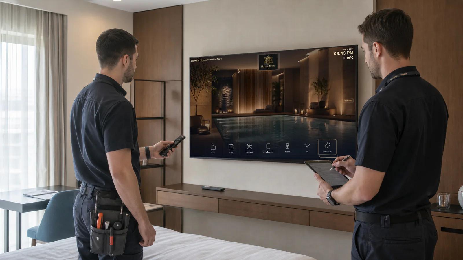 How to Audit 100 Guest-Room TVs in One Morning